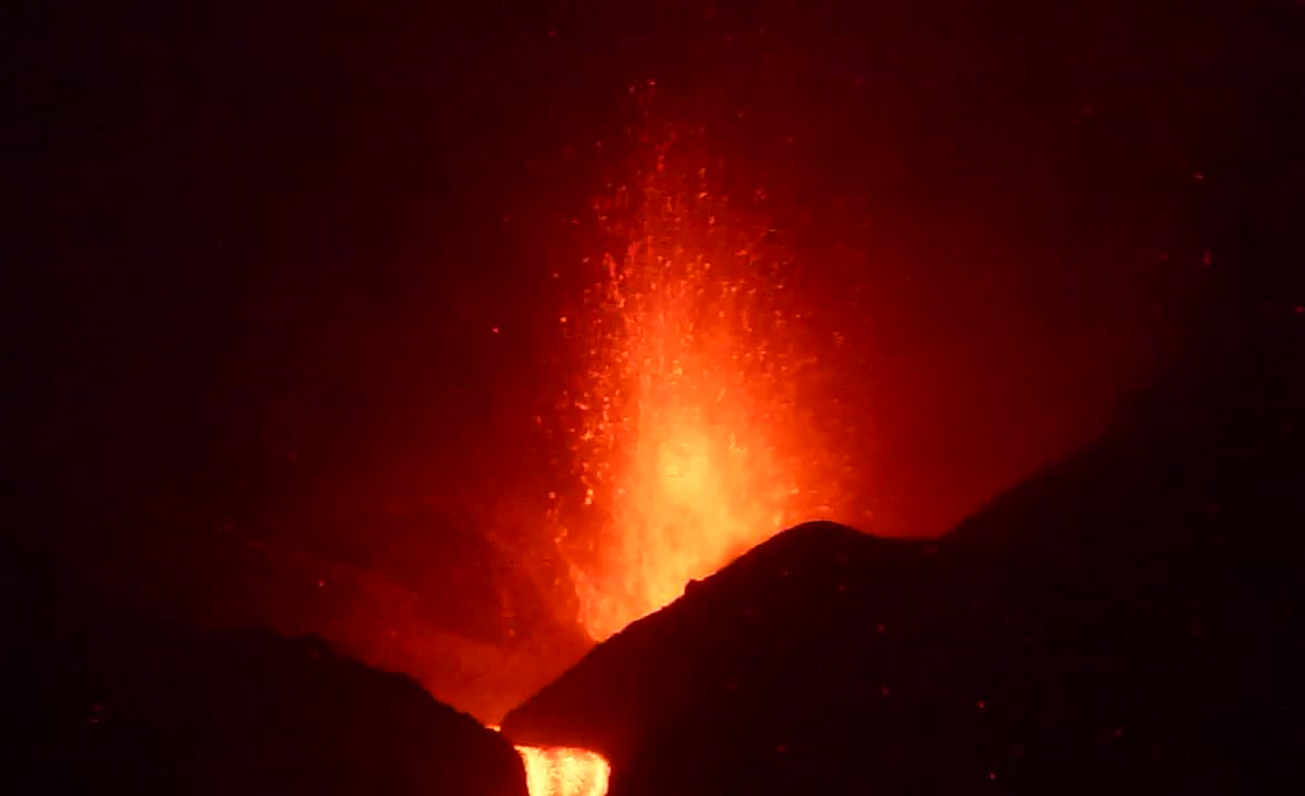 Eruption Nahaufnahme